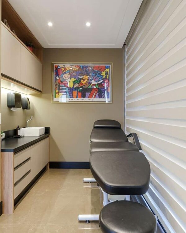 Cortina Double Vision Semi Blackout Branco