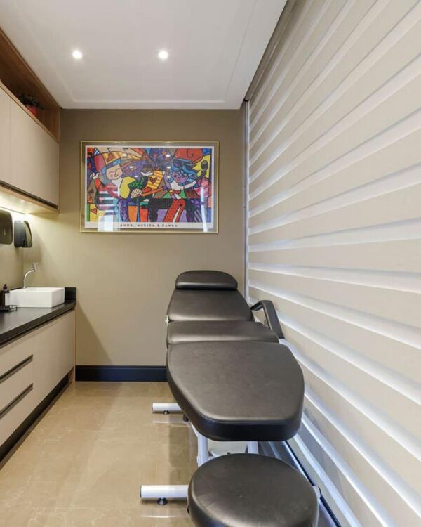 Persiana Double Vision Semi Blackout Branco