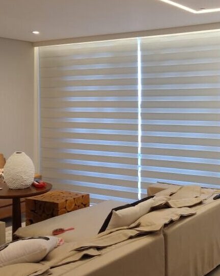 Persiana Double Vision Semi Blackout Branco - Imagem 6