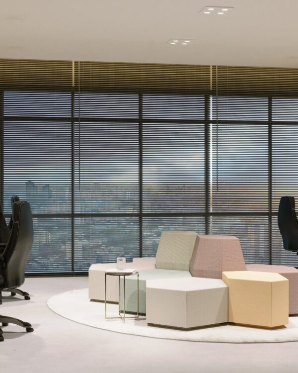 Persiana Horizontal Alumínio 25mm Preto