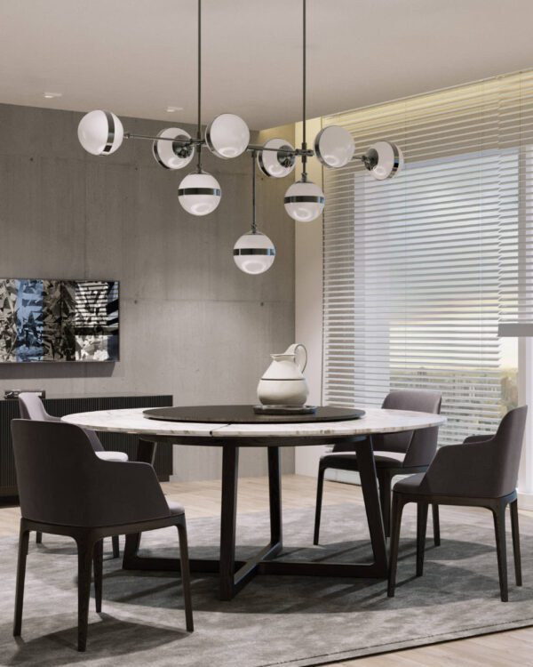 Persiana Horizontal Alumínio 50mm Cinza