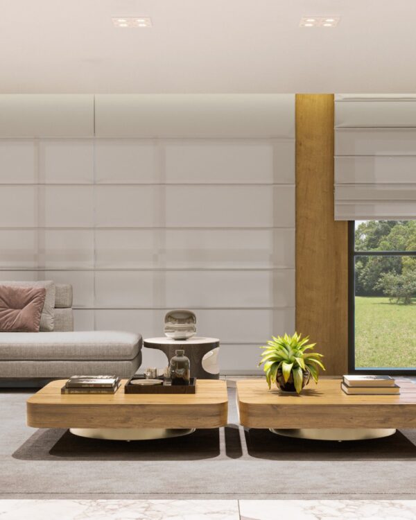 Cortina Romana Tela Solar 5% Cinza