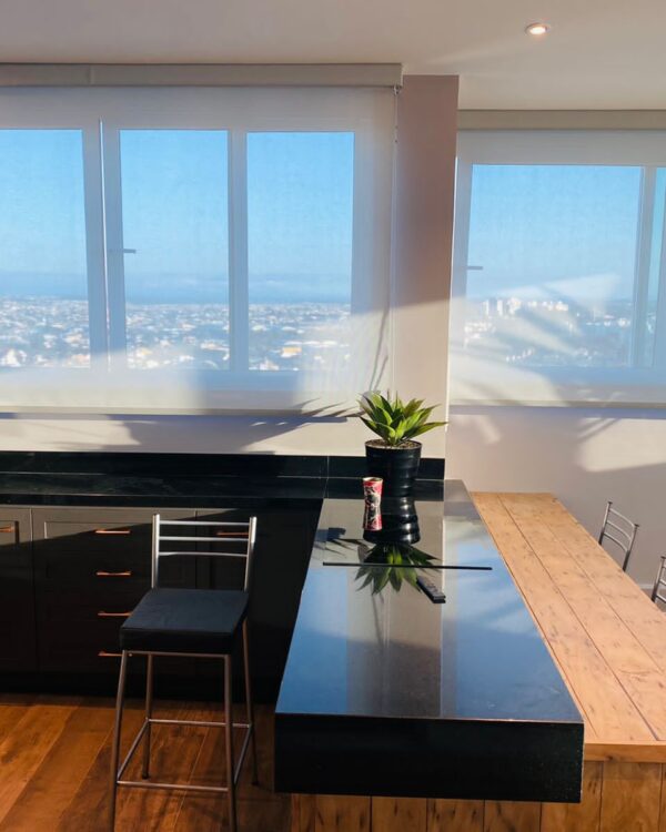 Cortina Rolo Tela Solar 5% Branca