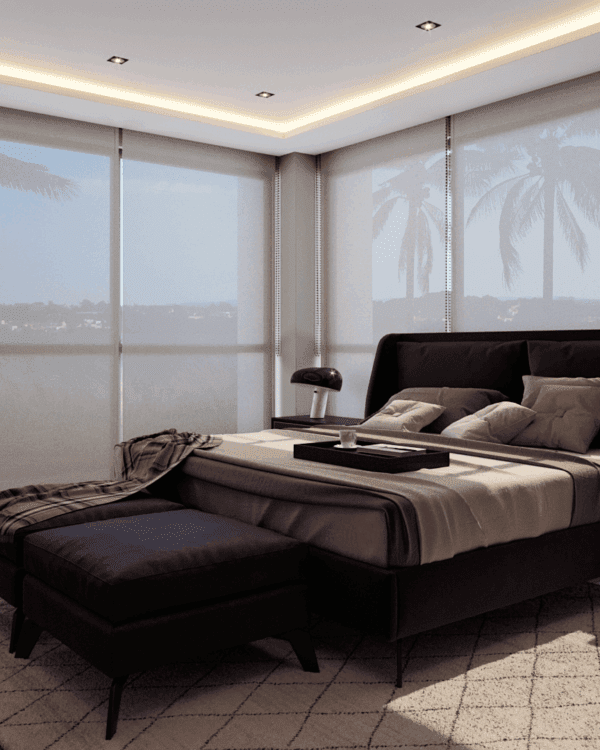 Cortina Rolô Tela Solar 3% Branca