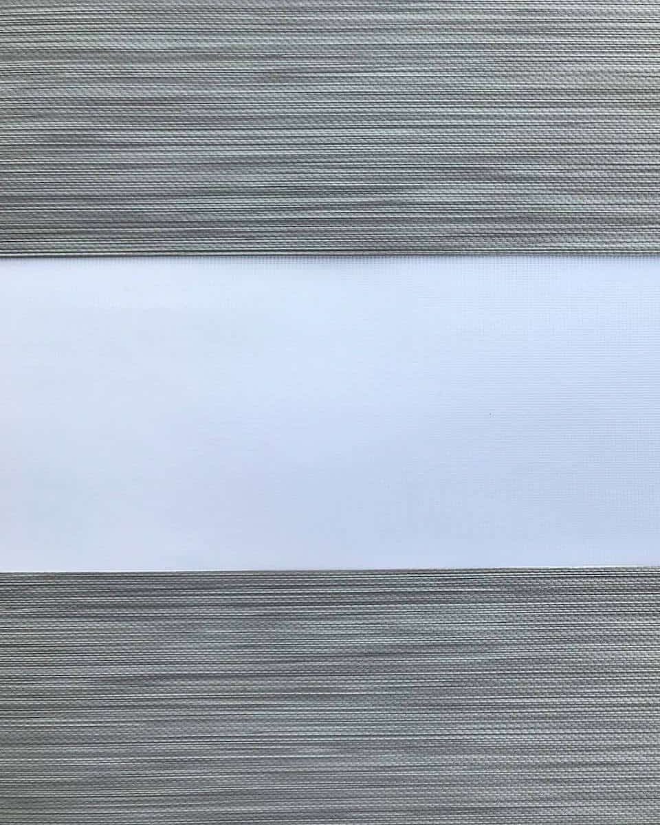 Persiana Double Vision Semi Blackout Prata - Imagem 6